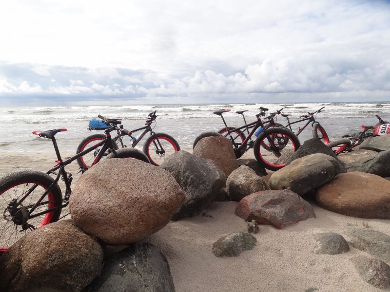 Pasitik jūros vėją su Fat Bike